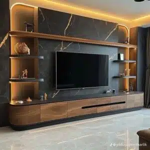 ديكور تلفزيون شاشات الرياض
